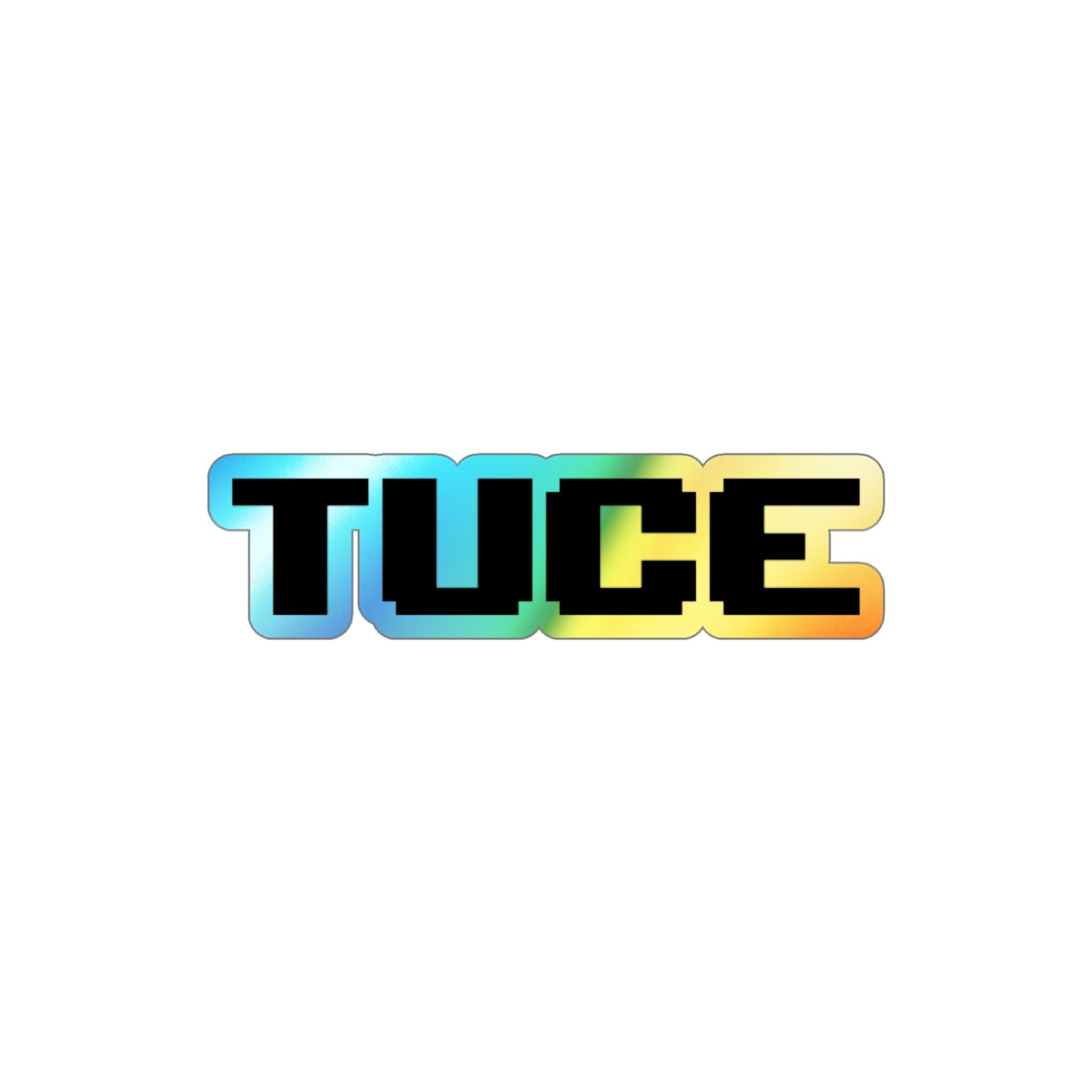 Tuce 2x1in Holographic Stickers